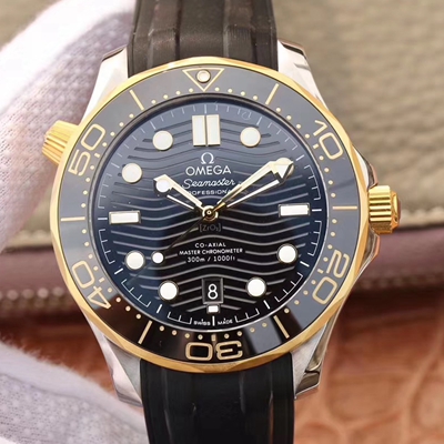 Best Replica Replica Omega Seamaster 210.22.42.20.01.001 1:1 Best Edition VS Factory Black Dial Swiss ETA8800 - Colareps