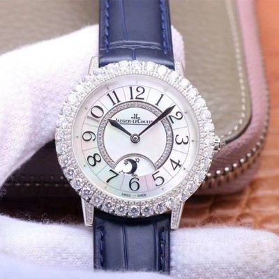 Best Replica Replica Jaeger LeCoultre Rendez Vous Q3523570 1:1 Best Edition ZF Factory Silver Diamond Swiss ETA925B/1 - Colareps