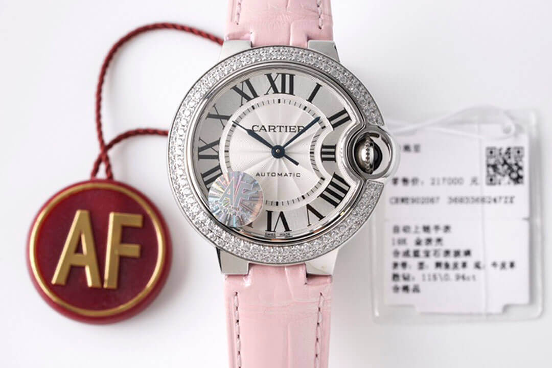 Best Replica Replica Ballon Bleu De Cartier 33MM WE902067 1:1 Best Edition AF Factory Silver Dial - Colareps
