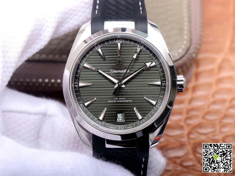 Best Replica Replica Omega Seamaster 220.13.41.21.10.001 1:1 Best Edition VS Factory Green Dial Swiss ETA8900 - Colareps