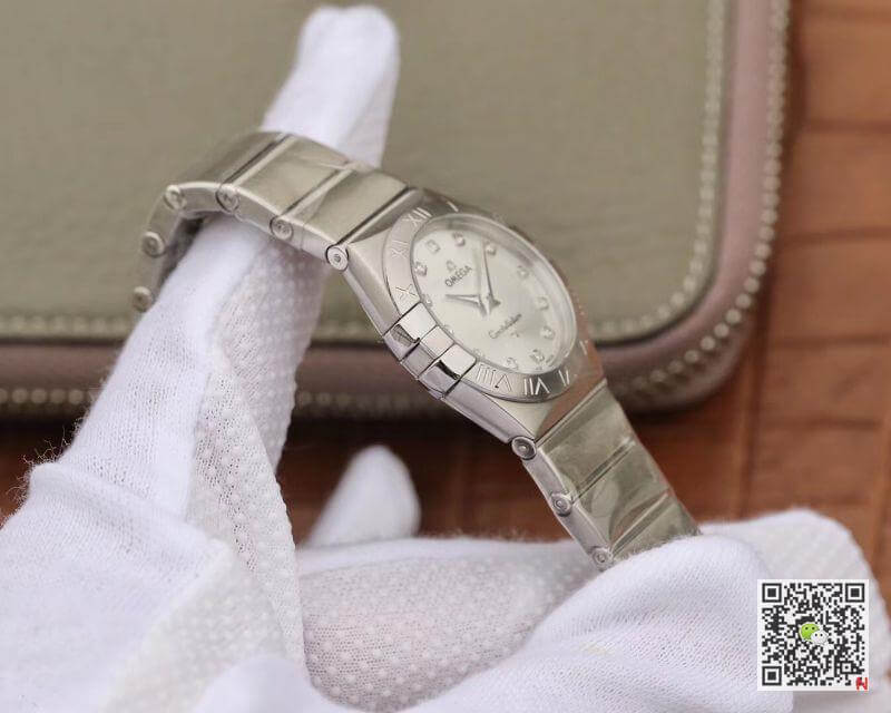 Best Replica Replica Omega Constellation 27mm Quartz Ladies 123.10.27.60.55.001 TW Factory 1:1 Best Edition Swiss Eta Quartz 1376 - Colareps