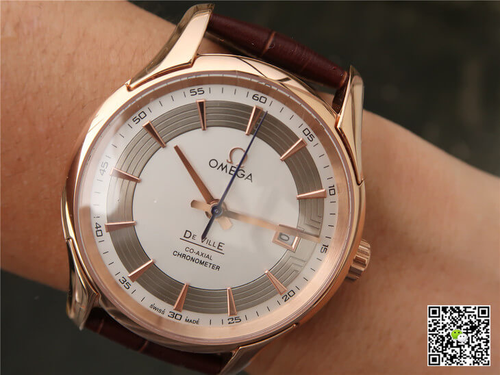 Best Replica Replica Omega De Ville 431.63.41.21.02.001 1:1 Best Edition VS Factory Red Gold - Colareps