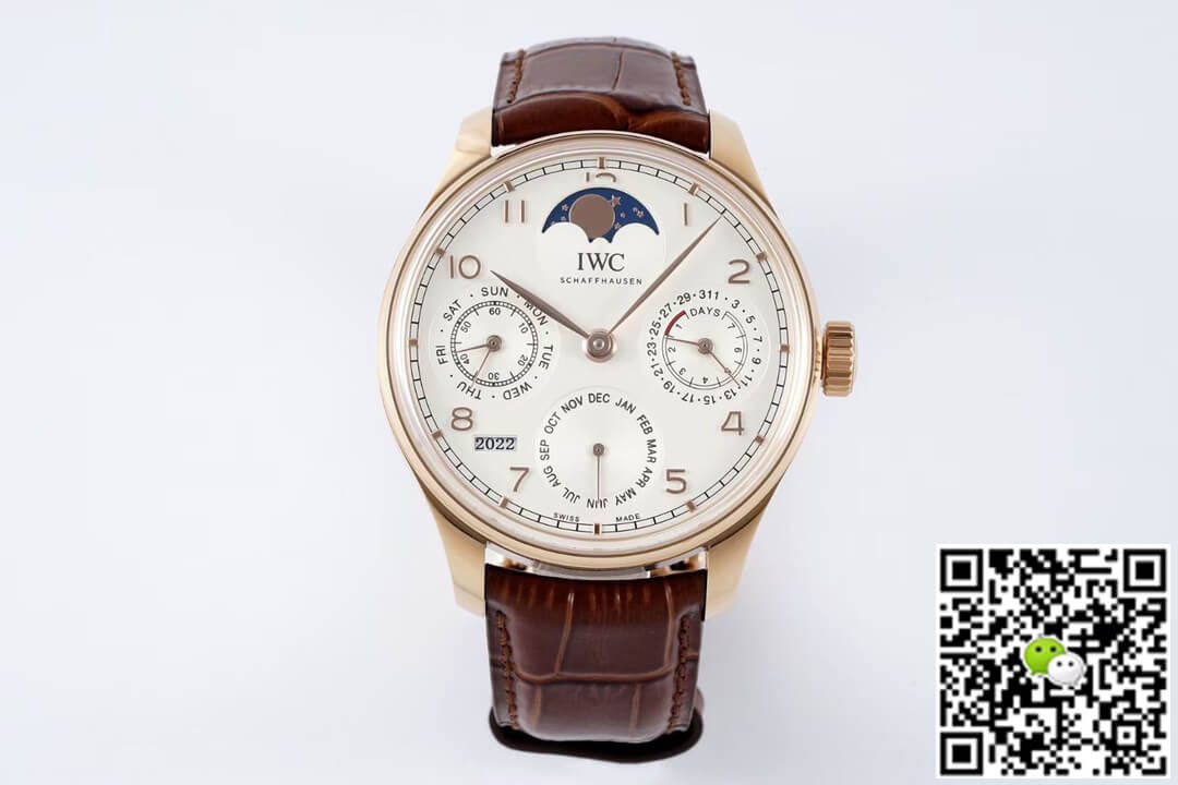 Best Replica Replica IWC Portuguese Perpetual Calendar IW503302 1:1 Best Edition APS Factory Red Gold - Colareps