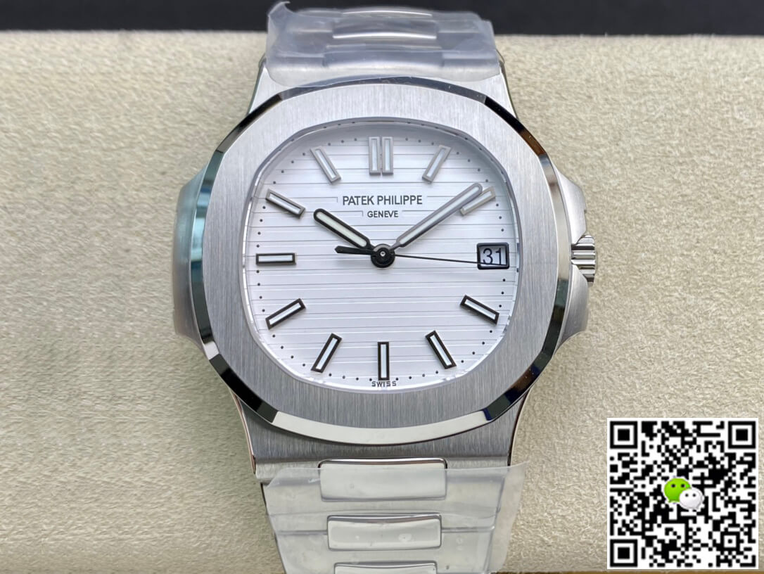 Best Replica Replica Patek Philippe Nautilus 5711/1A-011 1:1 Best Edition 3K Factory White Dial - Colareps