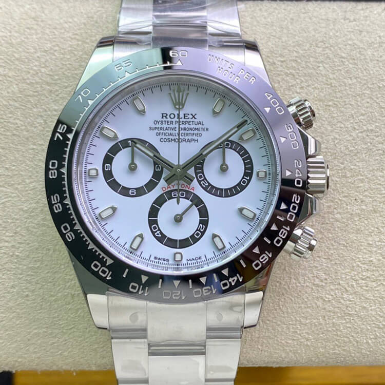 Best Replica Replica Rolex Cosmograph Daytona M116500LN-0001 1:1 Best Edition Clean Factory White Dial - Colareps