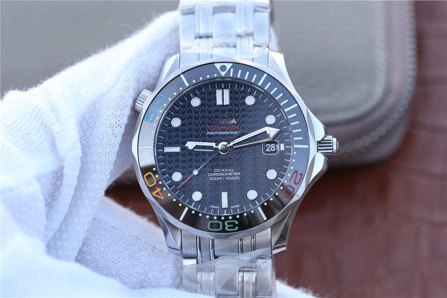 Best Replica Replica Omega Seamaster Diver 300M 522.30.41.20.01.001 1:1 Best Edition V6 Factory Black Dial - Colareps