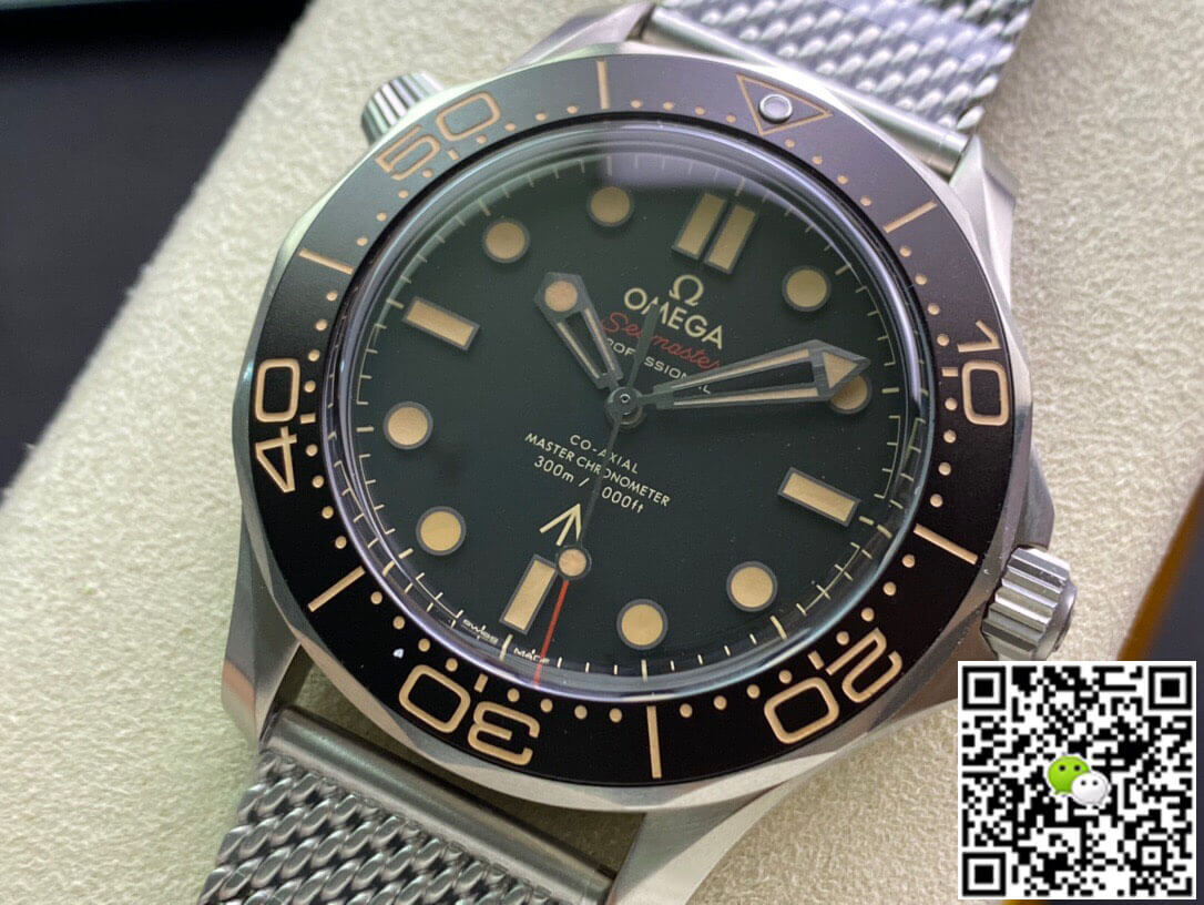 Best Replica Replica Omega Seamaster Diver 300M 007 Edition 210.90.42.20.01.001 1:1 Best Edition OR Factory Black Dial - Colareps