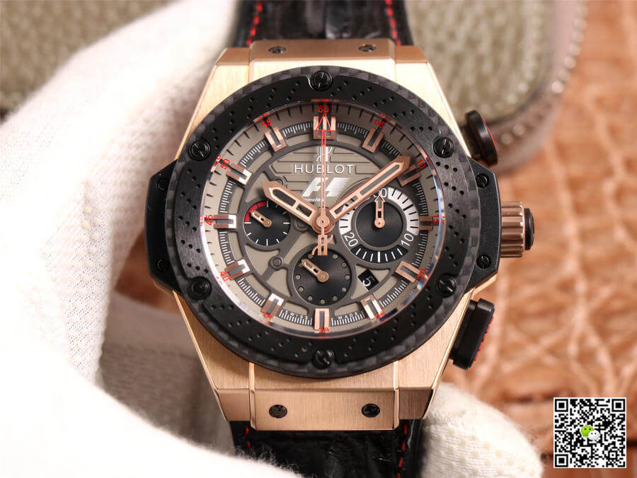 Best Replica Hublot Replica King Power 703.ZM.1123.NR.FMO10 1:1 Best Edition V6 Factory Rose Gold - Colareps