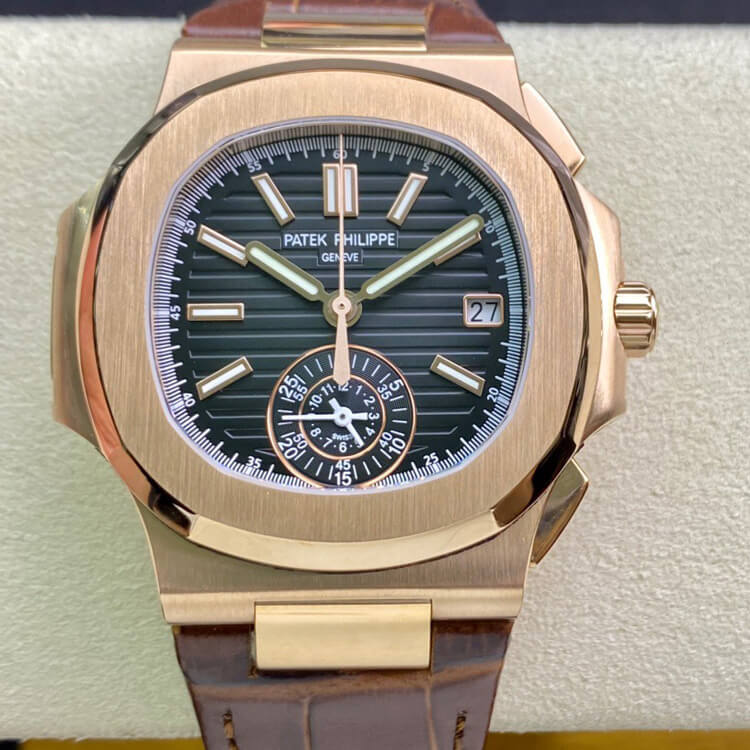 Best Replica Replica Patek Philippe Nautilus 5980 1:1 Best Edition 3K Factory V2 Black Dial - Colareps