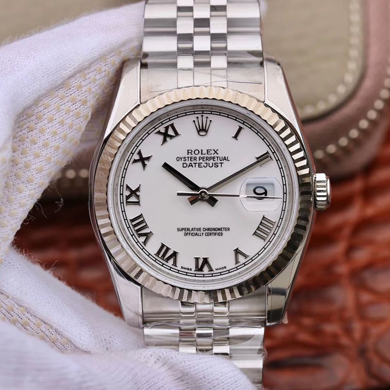 Best Replica Replica Rolex Datejust 116234 36mm 1:1 Best Edition White Dial - Colareps