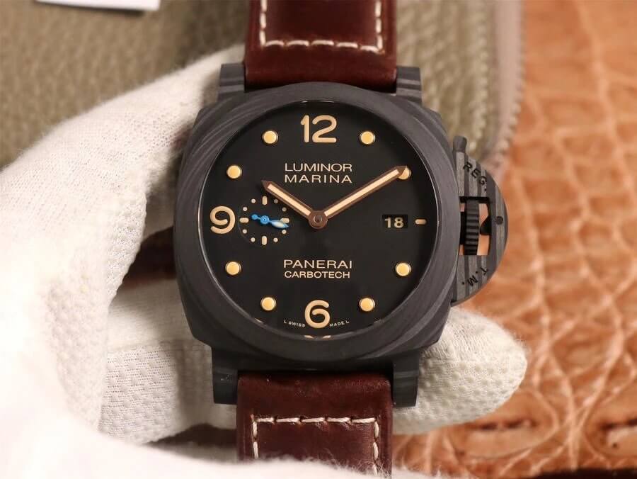 Best Replica Panerai Replica Luminor 1950 PAM00661 1:1 Best Edition VS Factory Black Dial - Colareps