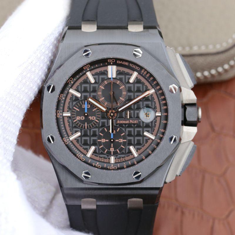 Best Replica Replica Audemars Piguet Royal Oak Offshore 26400SO.OO.A002CA.02 JF Factory 1:1 Best Edition Swiss ETA3126 Black Textured Dial - Colareps