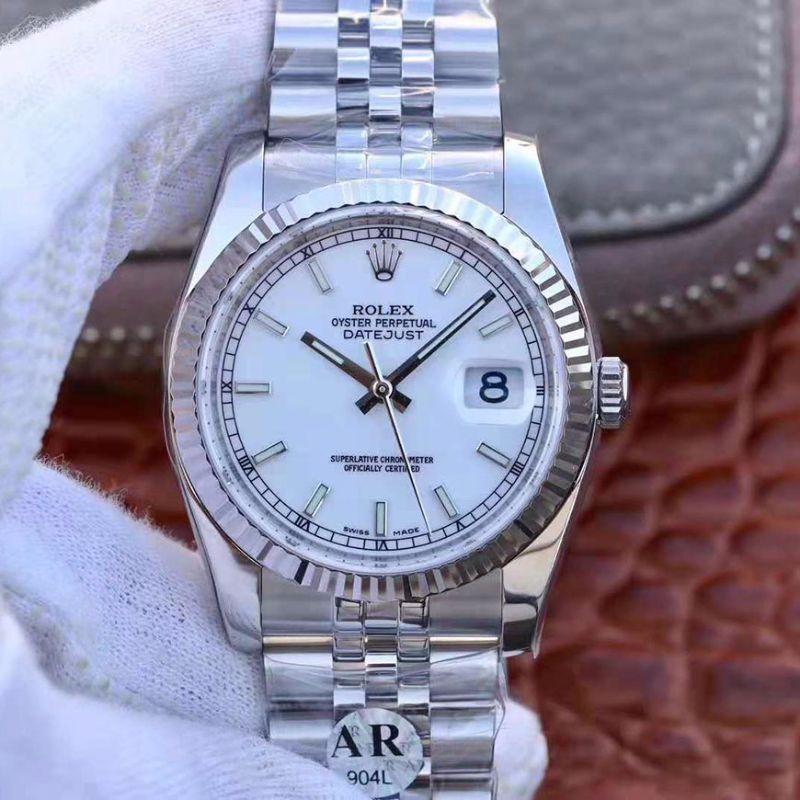 Best Replica Rolex Dupe Datejust 36mm 116234 1:1 Best Edition Swiss ETA3135 White Dial - Colareps