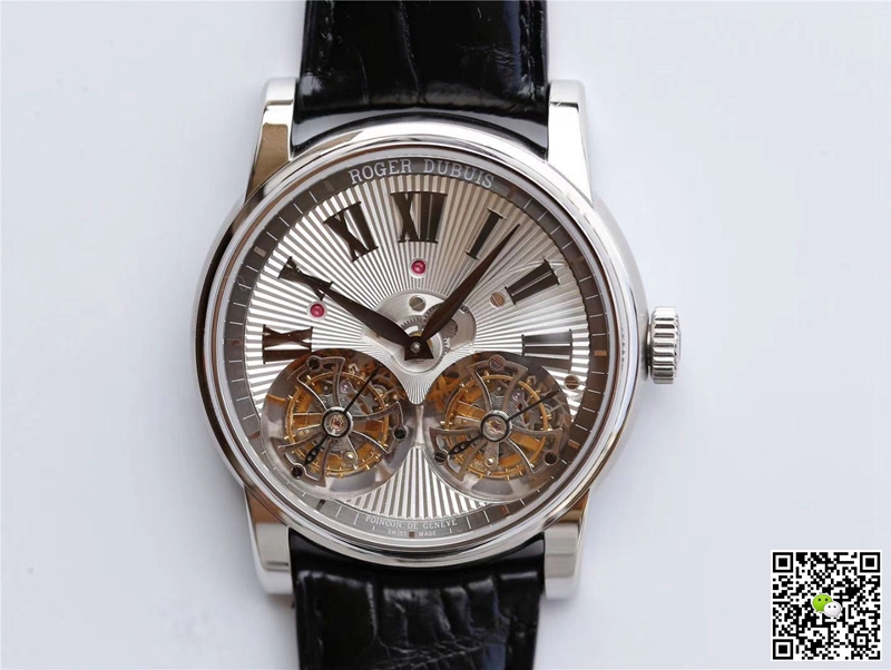 Best Replica Replica Roger Dubuis Hommage RDDBHO0562 1:1 Best Edition JB Factory Silver Dial Swiss RD100 - Colareps