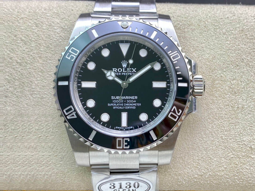 Best Replica Rolex Submariner Replica 114060-97200 1:1 Best Edition Clean Factory V4 Black Dial - Colareps