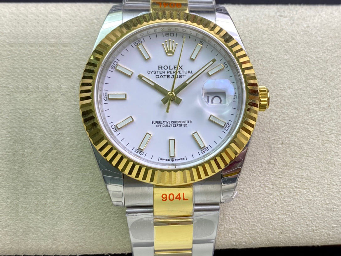 Best Replica Replica Rolex Datejust M126333-0015 1:1 Best Edition EW Factory White Dial - Colareps