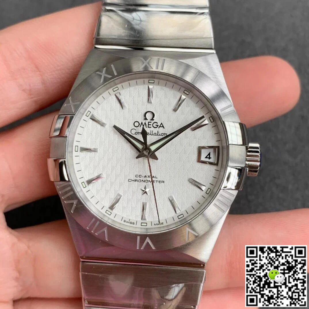 Best Replica Replica Omega Constellation 123.10.38.21.02.004 1:1 Best Edition VS Factory Silvery White Dial - Colareps
