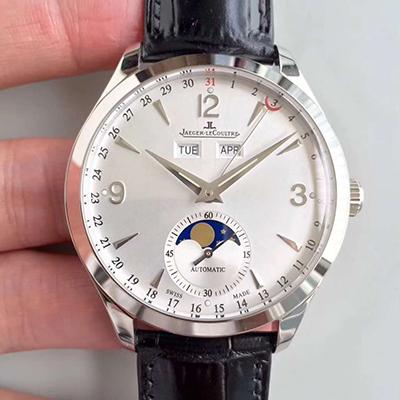 Best Replica Replica Jaeger-LeCoultre Master Calendar 1558420 OM Factory Men Watches 1:1 Best Edition Swiss ETA866 Silver Dial - Colareps