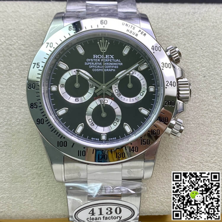 Best Replica Replica Rolex Cosmograph Daytona 116520 1:1 Best Edition Clean Factory Stainless Steel - Colareps