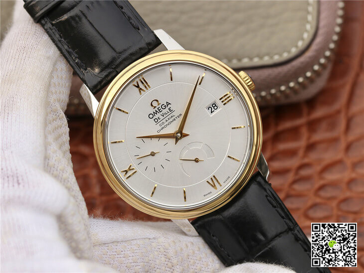 Best Replica Replica Omega De Ville 424.53.40.21.02.002 1:1 Best Edition ZF Factory Yellow Gold - Colareps