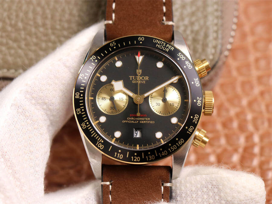 Best Replica TUDOR Replica Heritage Black Bay M79363N-0002 1:1 Best Edition TW Factory Gold Steel - Colareps