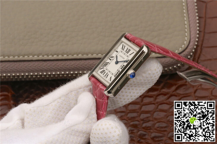 Best Replica Cartier Replica Tank Ladies 1:1 Best Edition K11 Factory Stainless Steel - Colareps