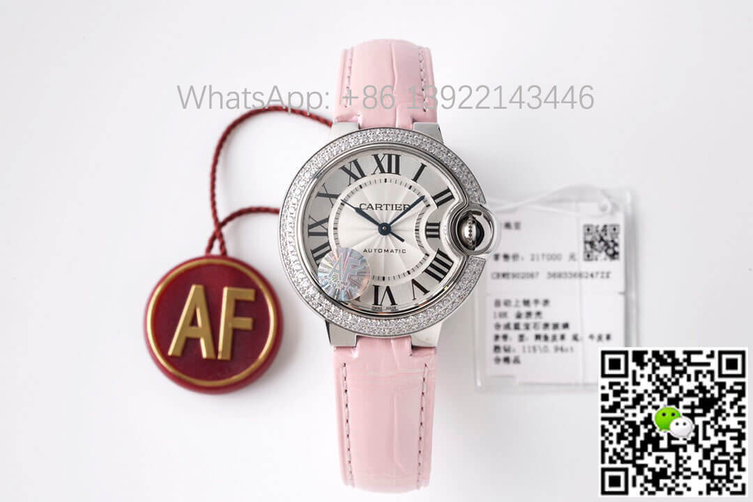 Best Replica Replica Ballon Bleu De Cartier 33MM WE902067 1:1 Best Edition AF Factory Silver Dial - Colareps