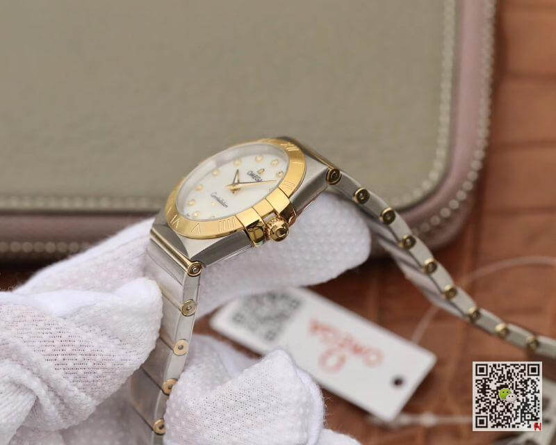Best Replica Replica Omega Constellation 27mm Quartz Ladies 1371.71.00 TW Factory 1:1 Best Edition Swiss Eta Quartz 1376 - Colareps