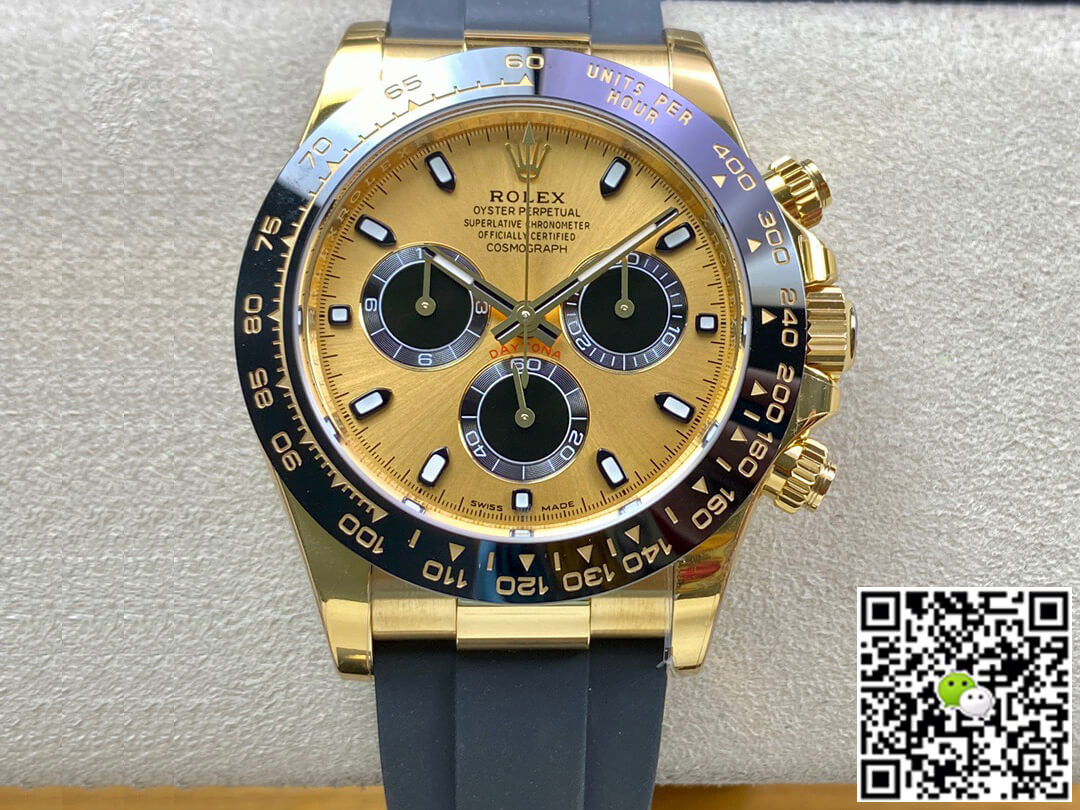 Best Replica Replica Rolex Daytona M116518LN-0048 1:1 Best Edition BT Factory Champagne Dial - Colareps