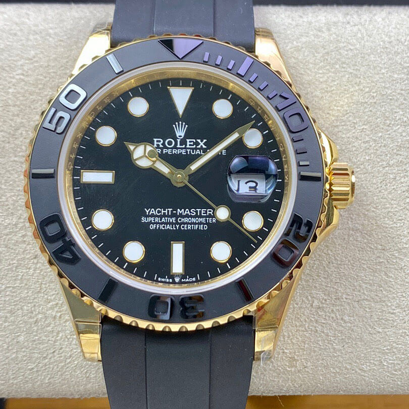 Best Replica Replica Rolex Yacht Master M226658-0001 42MM 1:1 Best Edition OW Factory Black Dial - Colareps