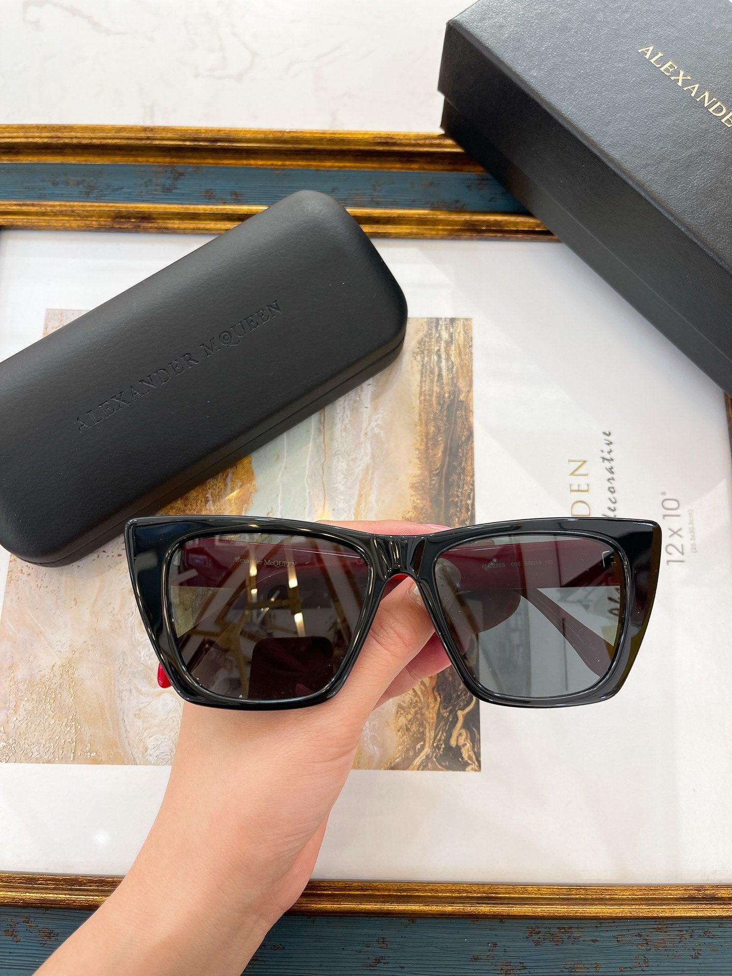 Best Replica Alexander Mcqueen Dupes Sunglasses - Colareps