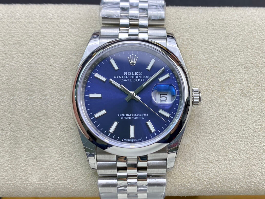 Best Replica Replica Rolex Datejust M126200-0006 1:1 Best Edition EW Factory Blue Dial - Colareps