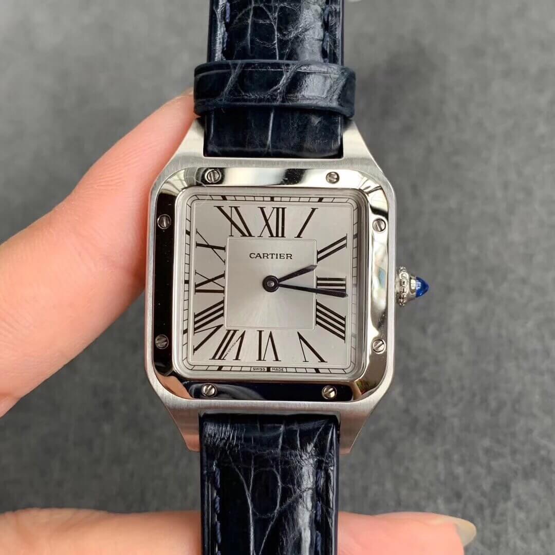 Best Replica Cartier Watch Rep Santos WSSA0023 Ladies - Colareps