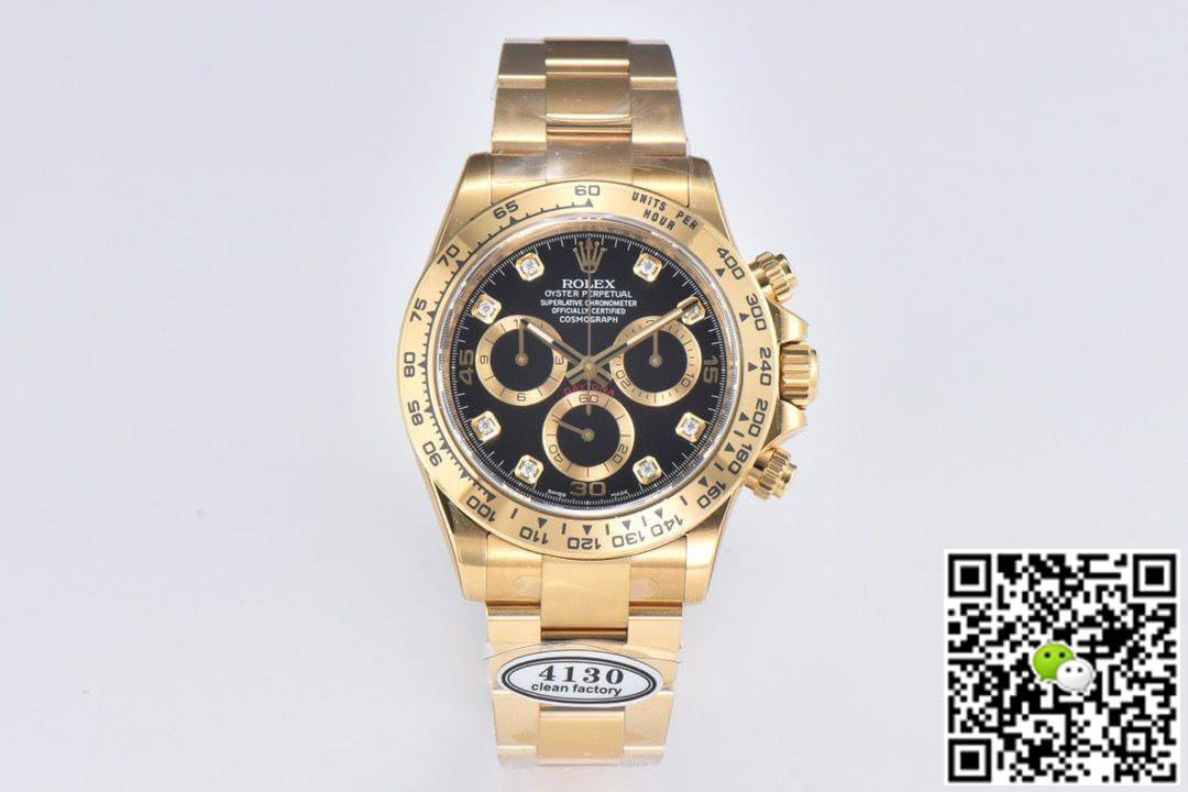 Best Replica Replica Rolex Cosmograph Daytona M116508-0016 1:1 Best Edition Clean Factory Black Dial - Colareps