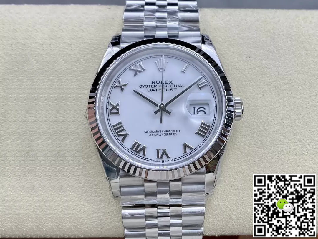 Best Replica Replica Rolex Datejust M126234-0025 36MM 1:1 Best Edition VS Factory Stainless Steel - Colareps