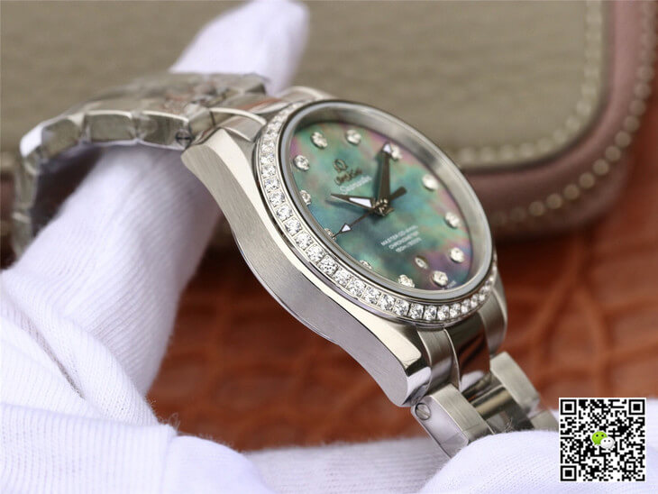 Best Replica Replica Omega Seamaster 231.15.34.20.57.001 Aqua Terra 150M 1:1 Best Edition 3S Factory Mother-Of-Pearl Dial - Colareps