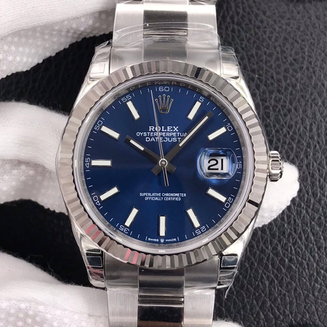Best Replica Replica Rolex Datejust M126334-0001 1:1 Best Edition VS Factory Blue Dial - Colareps