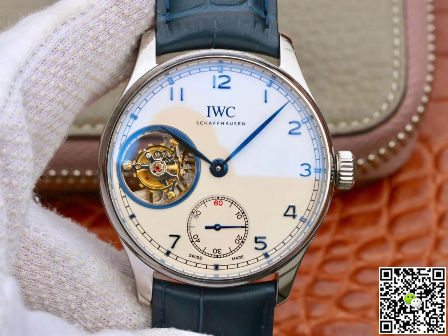 Best Replica Replica IWC Portuguese Tourbillon 1:1 Best Edition ZF Factory Stainless Steel - Colareps