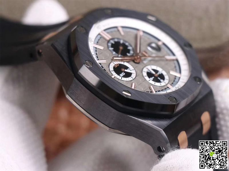 Best Replica Replica Audemars Piguet Royal Oak Offshore 26415CE.OO.A002CA.01 1:1 Best Edition JF Factory Black Ceramic Swiss ETA7750 - Colareps