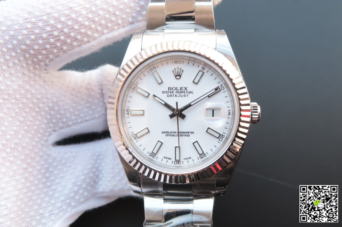 Best Replica Replica Rolex Datejust M126334-0009 1:1 Best Edition EW Factory White Dial - Colareps
