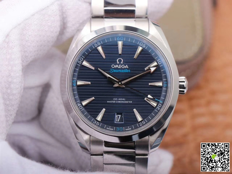Best Replica Replica Omega Seamaster 220.10.41.21.03.001 1:1 Best Edition VS Factory Blue Dial Swiss ETA8900 - Colareps
