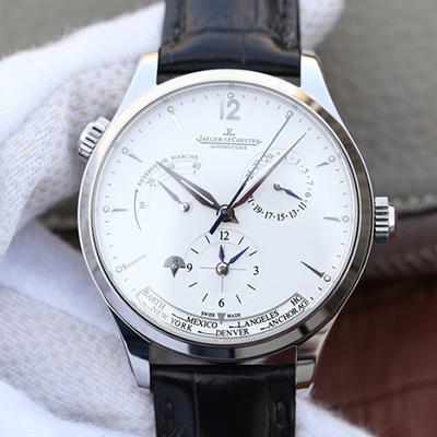 Best Replica Replica Jaeger-LeCoultre Master Geographic 1428421 1:1 Best Edition Swiss ETA939A/1 Silver Dial - Colareps