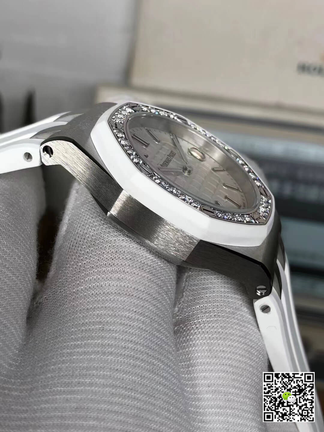 Best Replica Replica Audemars Piguet Royal Oak Offshore 67540SK.ZZ.A010CA.01 1:1 Best Edition White Dial - Colareps