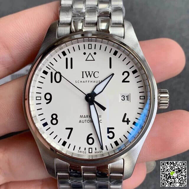 Best Replica Replica IWC Pilot IW327012 1:1 Best Edition V7 Factory White Dial - Colareps