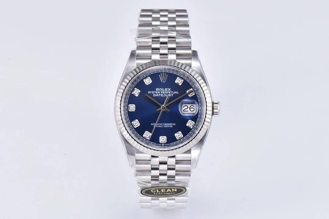 Best Replica Replica Rolex Datejust M26234-0037 36MM 1:1 Best Edition Clean Factory Diamond Dial - Colareps