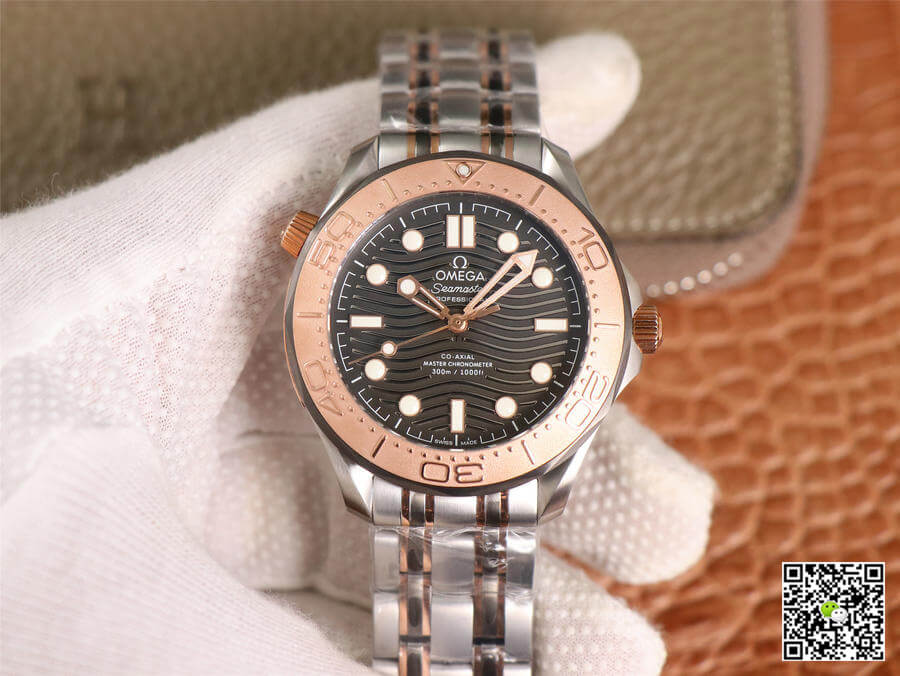 Best Replica Replica Omega Seamaster Diver 300M 210.60.42.20.99.001 1:1 Best Edition OM Factory Titanium Metal - Colareps