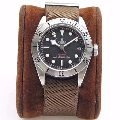 Best Replica TUDOR Replica Heritage Black Bay 79730-0002 ZF Factory Men Watches 1:1 Best Edition Swiss ETA2824-2 Brown Nato Strap - Colareps