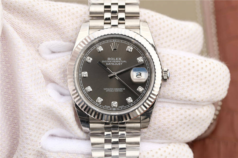 Best Replica Replica Rolex Datejust M126334-0006 1:1 Best Edition EW Factory Grey Dial - Colareps