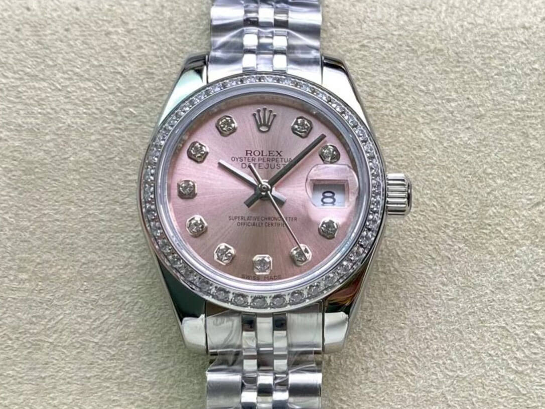 Best Replica Replica Rolex Datejust M279384RBR-0003 28MM 1:1 Best Edition BP Factory Pink Dial - Colareps