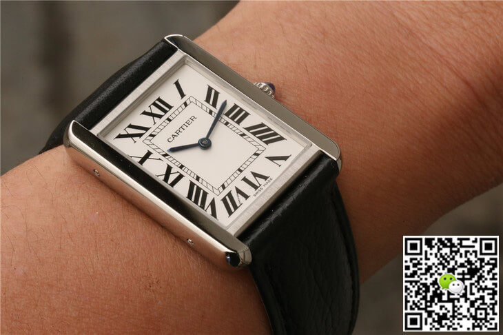 Best Replica Cartier Replica Tank WSTA0028 1:1 Best Edition K11 Factory White Dial - Colareps